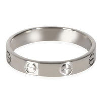 White Gold Small Model Love Ring