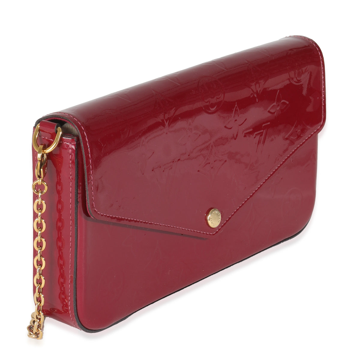 Magenta Monogram Vernis Felicie Pochette