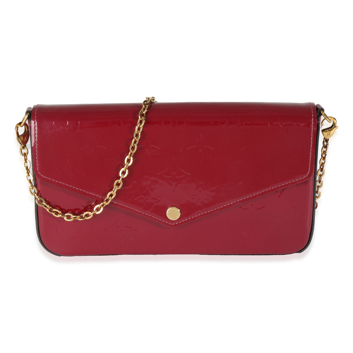 Magenta Monogram Vernis Felicie Pochette