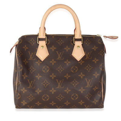 Monogram Canvas Speedy 25