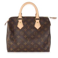 Monogram Canvas Speedy 25