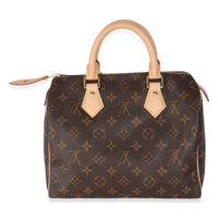 Monogram Canvas Speedy 25