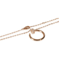 Rose Gold Diamond Juste Un Clou Pendant