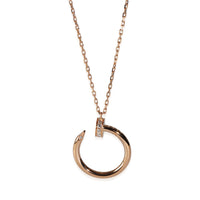Rose Gold Diamond Juste Un Clou Pendant