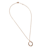 Rose Gold Diamond Juste Un Clou Pendant