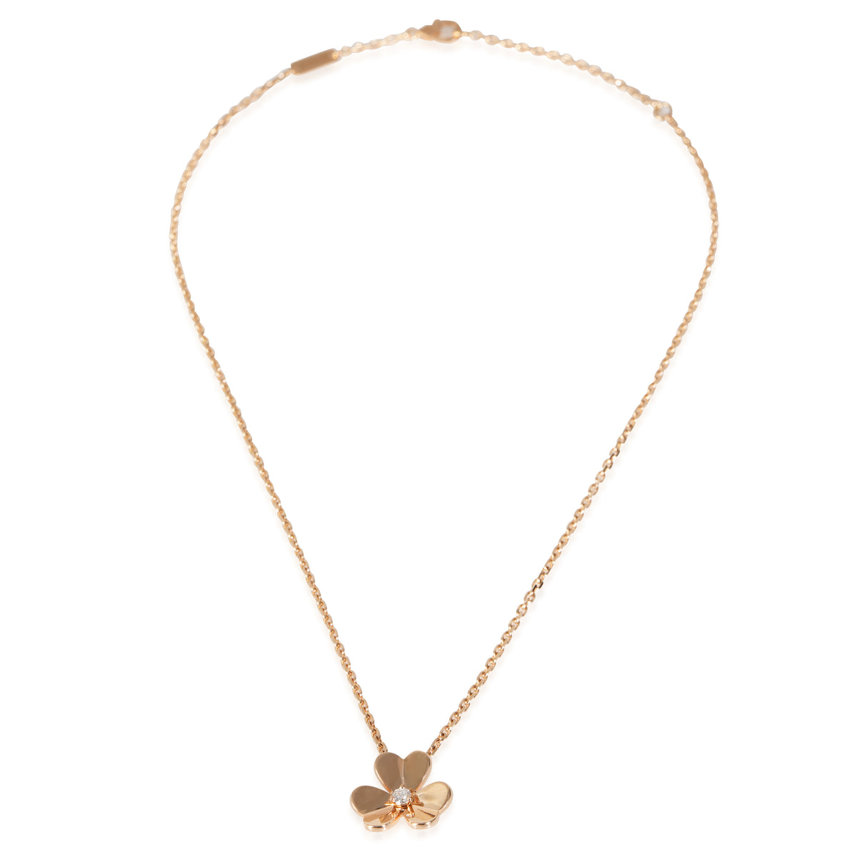 Rose Gold Diamond Frivole, Small Model Pendant