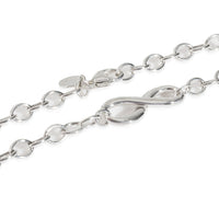 Sterling Silver  Infinity Necklace