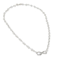 Sterling Silver  Infinity Necklace