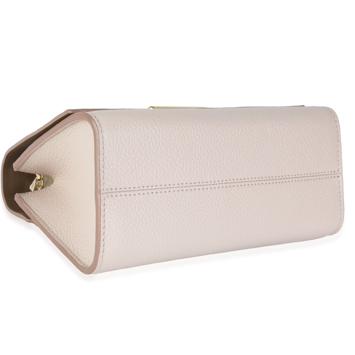 Greige Taurillon Twist One Handle PM