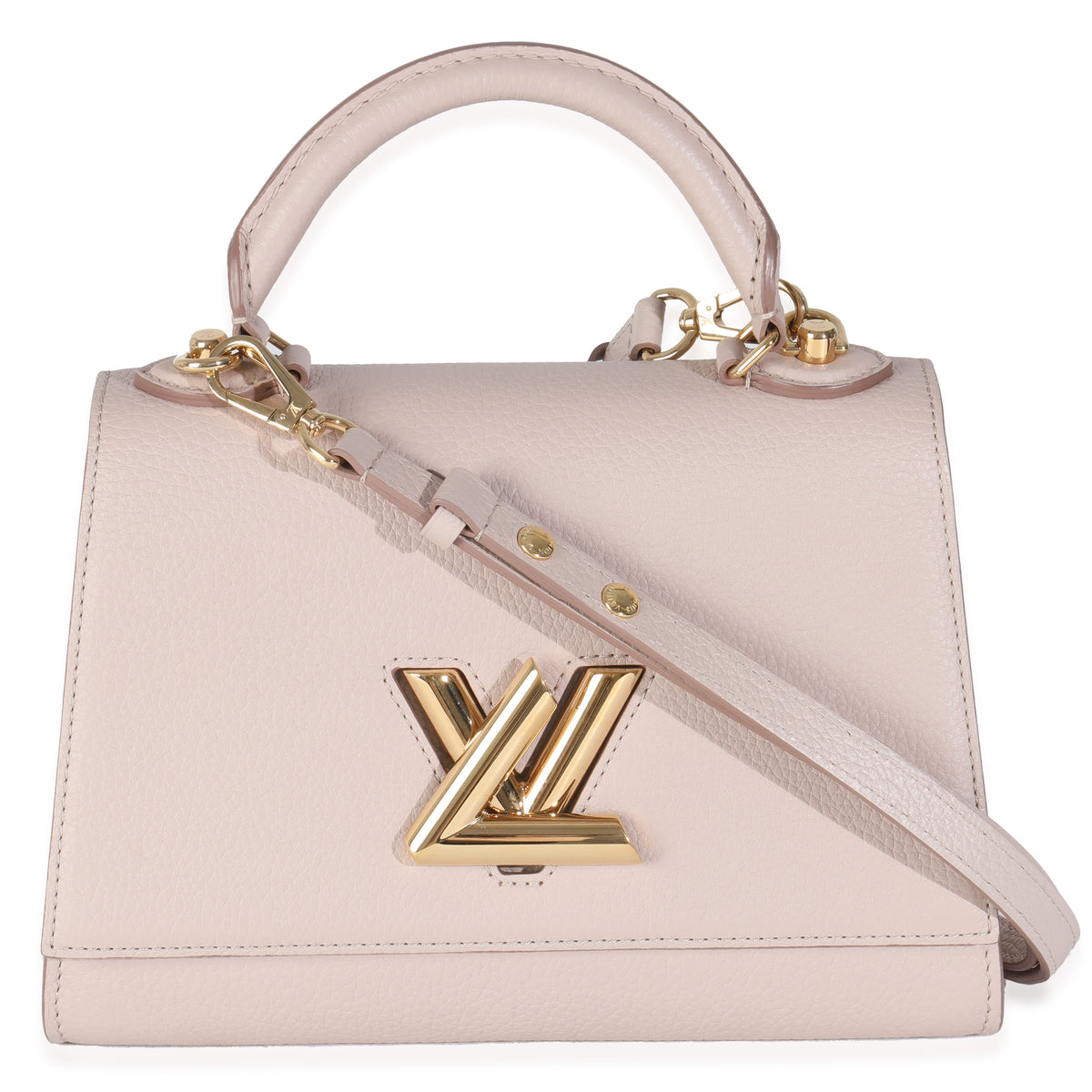 Greige Taurillon Twist One Handle PM