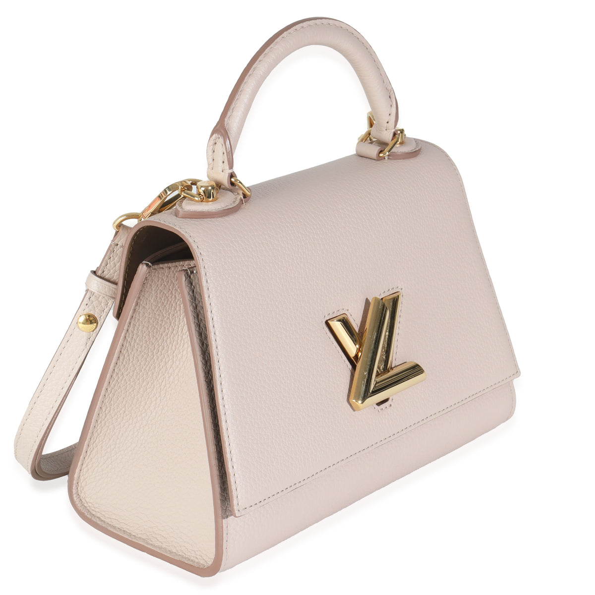 Greige Taurillon Twist One Handle PM