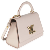 Greige Taurillon Twist One Handle PM