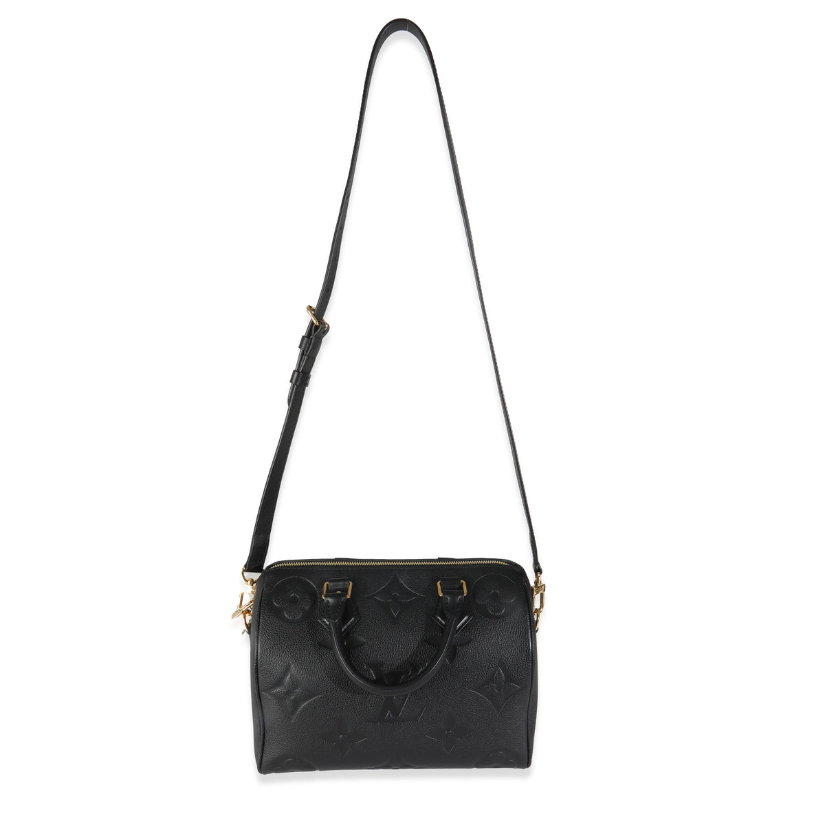 Black Monogram Empreinte Speedy Bandouliere 25