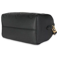 Black Monogram Empreinte Speedy Bandouliere 25