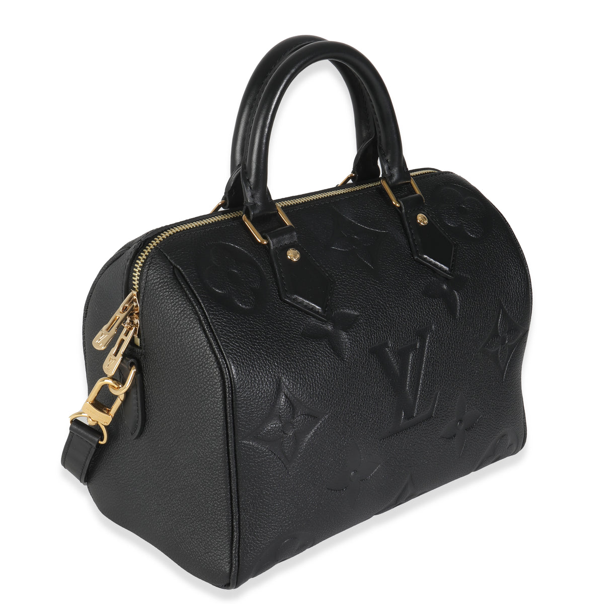 Black Monogram Empreinte Speedy Bandouliere 25