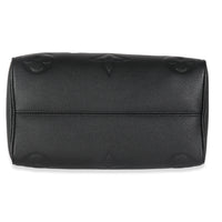 Black Monogram Empreinte Speedy Bandouliere 25