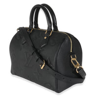 Black Monogram Empreinte Speedy Bandouliere 25