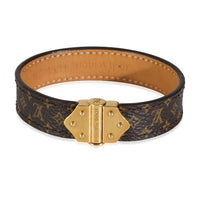 Gold-Plated Nano Monogram Bracelet