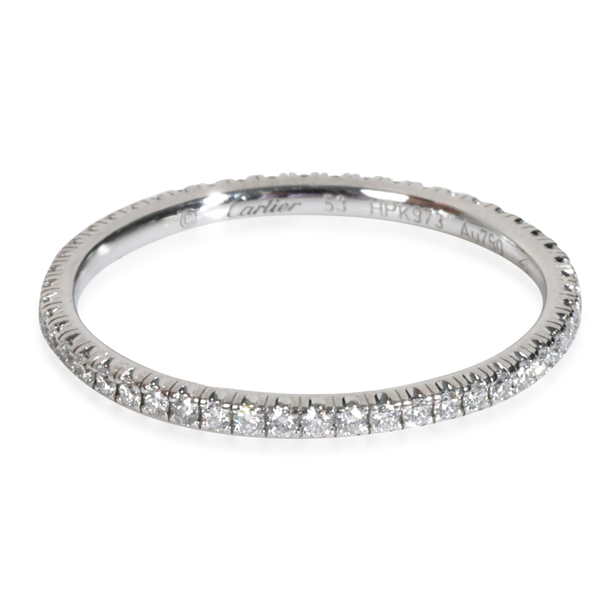 White Gold Diamond Etincelle Eternity Band