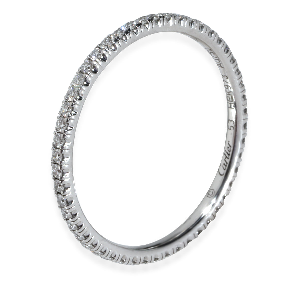 White Gold Diamond Etincelle Eternity Band