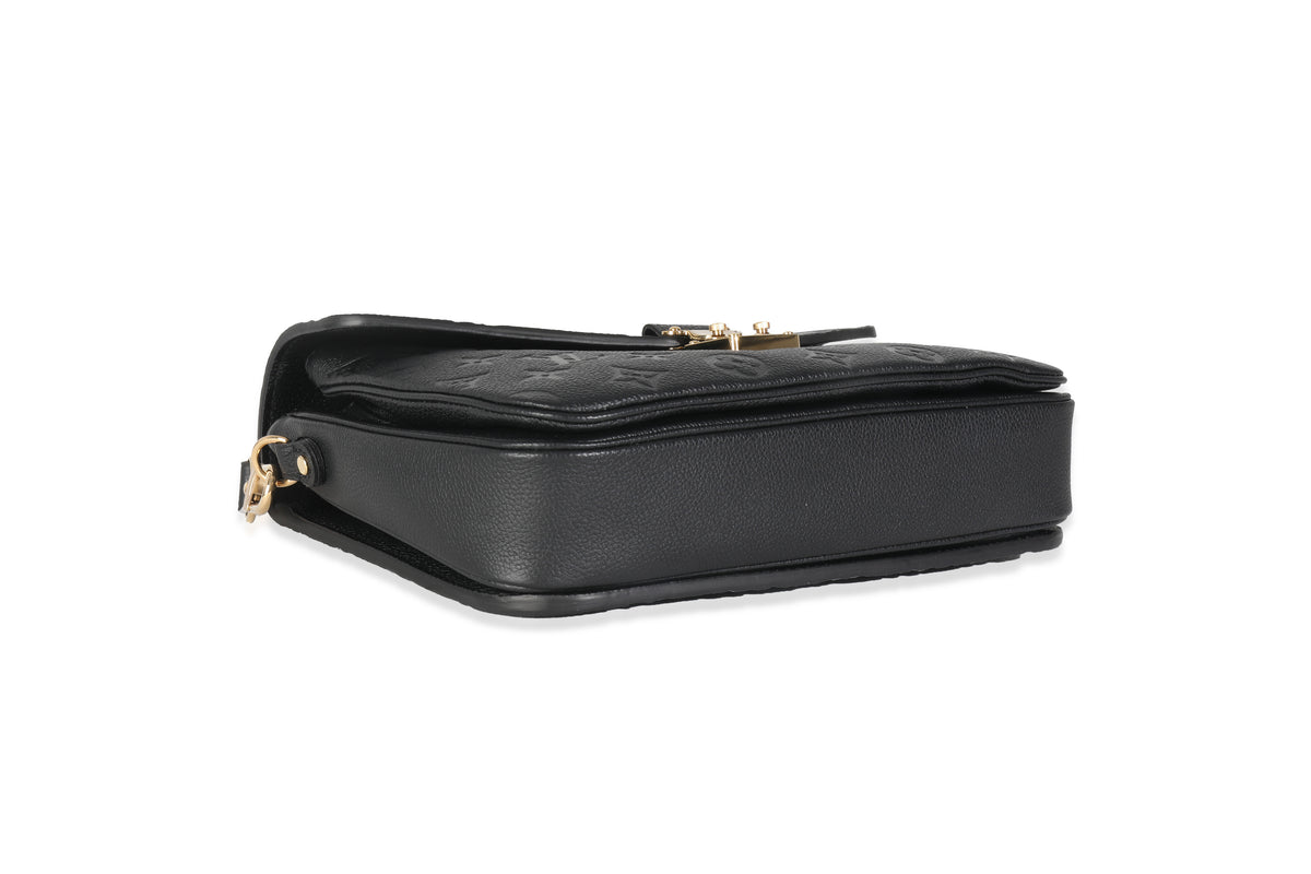 Black Monogram Empreinte Pochette Metis