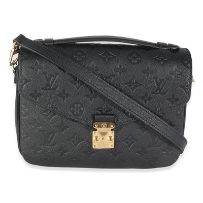 Black Monogram Empreinte Pochette Metis