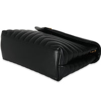 Black Y Quilted Calfskin Monogram Medium Loulou Chain