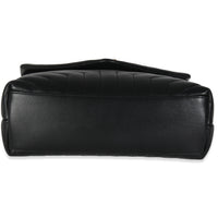 Black Y Quilted Calfskin Monogram Medium Loulou Chain