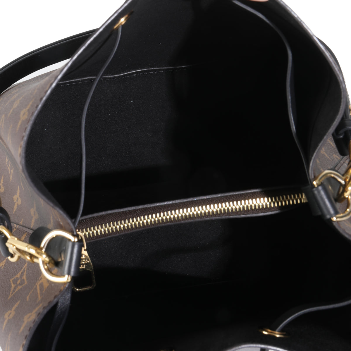 Black Monogram Canvas Neonoe MM