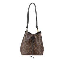 Black Monogram Canvas Neonoe MM