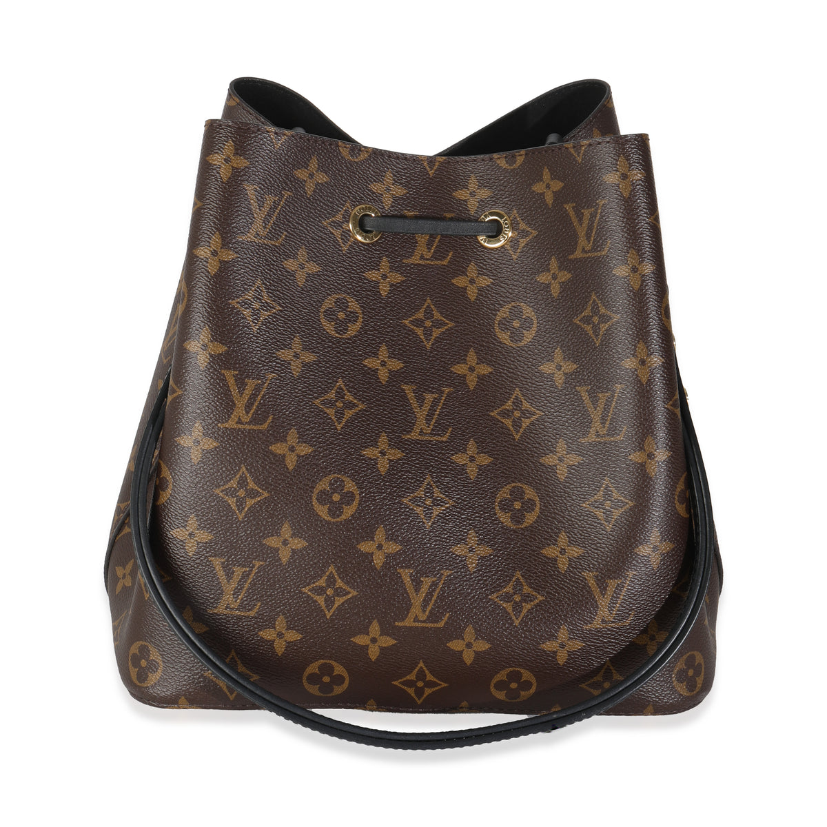 Black Monogram Canvas Neonoe MM