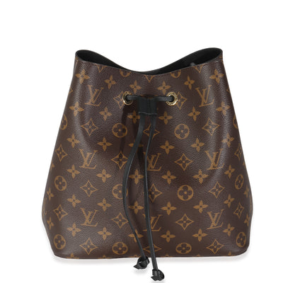 Black Monogram Canvas Neonoe MM