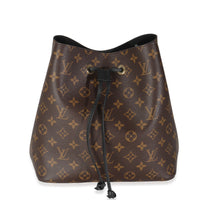 Black Monogram Canvas Neonoe MM