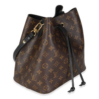 Black Monogram Canvas Neonoe MM