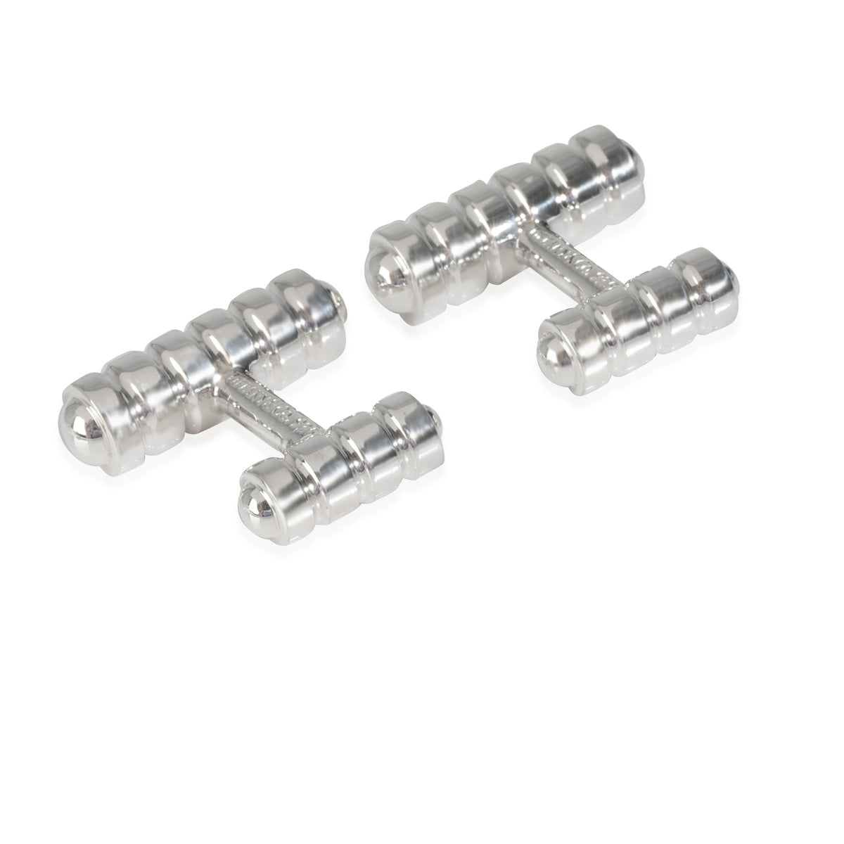 Sterling Silver  Paloma Picasso Groove Cufflinks