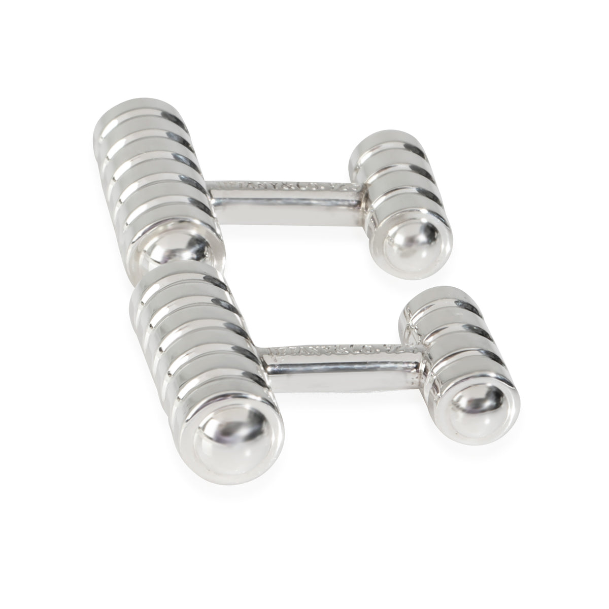 Sterling Silver  Paloma Picasso Groove Cufflinks