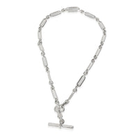 Sterling Silver Diamond Lexington Necklace