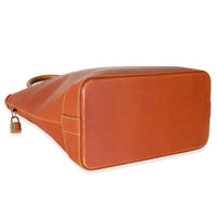 Caramel Calfskin Nomade Vertical Lockit