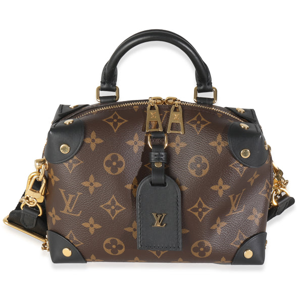 Louis Vuitton Black Monogram Canvas Petite Malle Souple myGemma