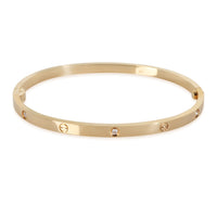 Yellow Gold Diamond Small Model Love Bracelet