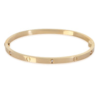 Yellow Gold Diamond Small Model Love Bracelet