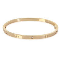Yellow Gold Diamond Small Model Love Bracelet