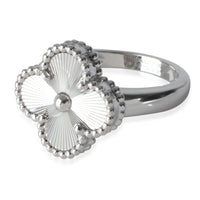 White Gold  Vintage Alhambra Ring