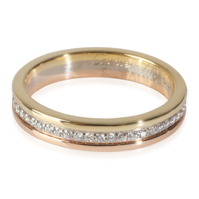 Cartier 3 Tone Gold Diamond Vendome Louis  Band fv