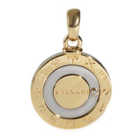 Yellow Gold & Steel Diamond Bvlgari Bvlgari Horiscope Pendant