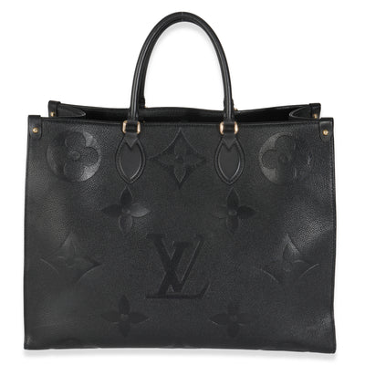 Black Monogram Empreinte Onthego GM