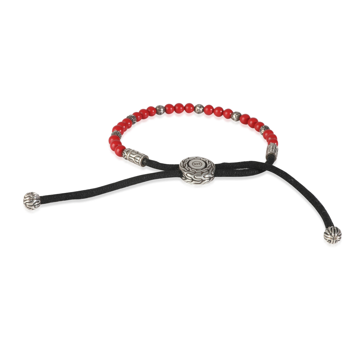 Sterling Silver Carnelian Carnelian Bead Bracelet