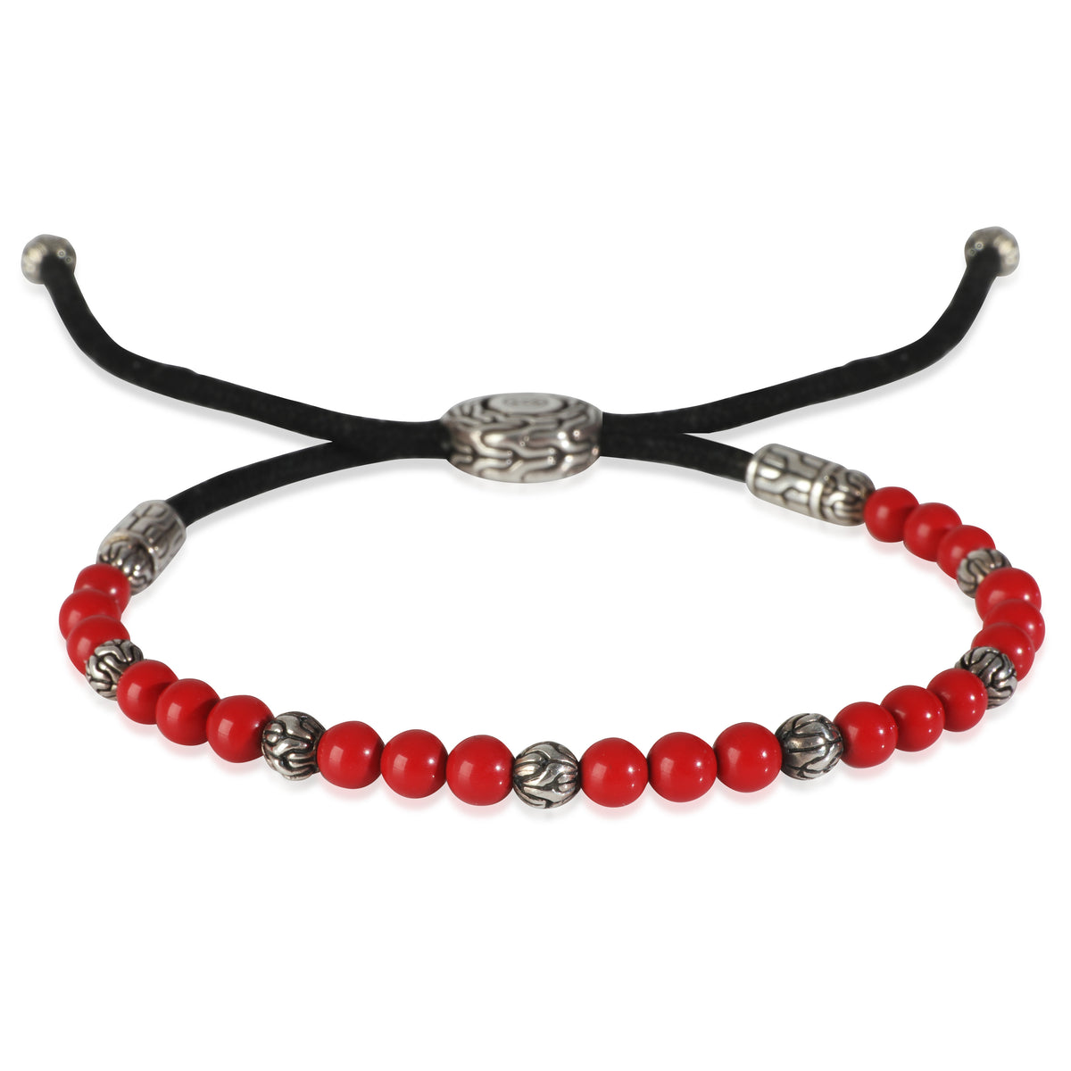 Sterling Silver Carnelian Carnelian Bead Bracelet