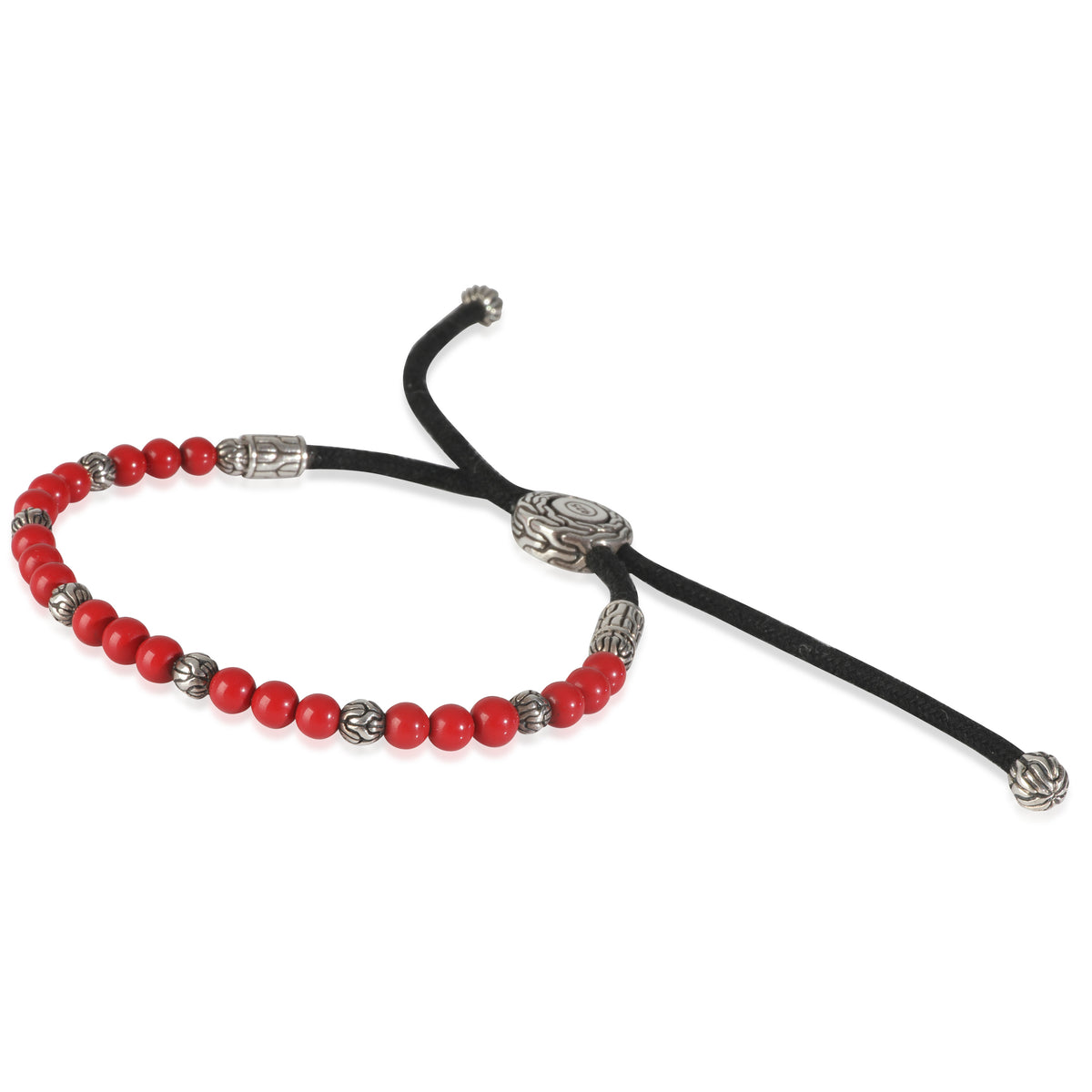 Sterling Silver Carnelian Carnelian Bead Bracelet