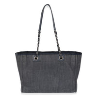 Dark Blue Denim Small Deauville Tote